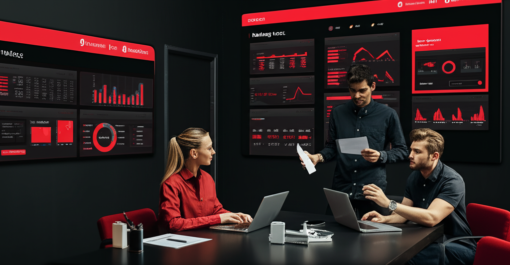 Equipe de especialistas em marketing digital odontológico